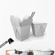 Carryout Containers for Chinese Wall Decal