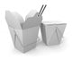 Carryout Containers for Chinese Wall Decal