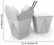 Carryout Containers for Chinese Wall Decal