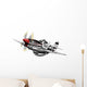 P-51 Mustang Wwii Airplane Wall Decal
