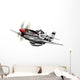 P-51 Mustang Wwii Airplane Wall Decal