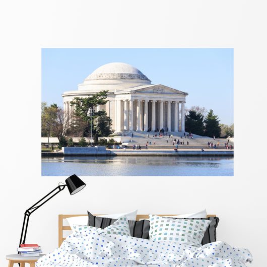 Dawn Jefferson Memorial Washington Wall Decal