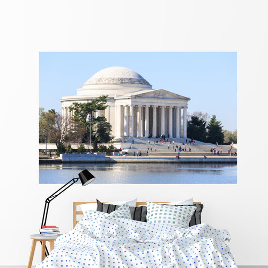 Dawn Jefferson Memorial Washington Wall Decal