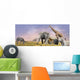 Savanna Wild Animals Collage Wall Decal