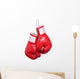 Leather Boxing Gloves Wall Decal