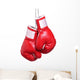 Leather Boxing Gloves Wall Decal
