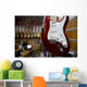 Guitar Music Store Wall Decal Design 2