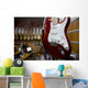 Guitar Music Store Wall Decal Design 2