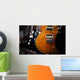 Guitar Music Store Wall Decal Design 1