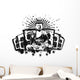 Buddha Sound Machine Wall Decal
