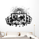 Buddha Sound Machine Wall Decal