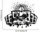 Buddha Sound Machine Wall Decal