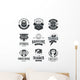 Retro Fitness Wall Stickers Wall Decal