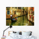 Venice Italy Gondolier and Wall Decal