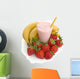 Strawberry and Banana Smoothie Wall Decal