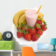 Strawberry and Banana Smoothie Wall Decal