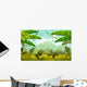 Jungle Mountain Scene Wall Decal