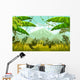 Jungle Mountain Scene Wall Decal