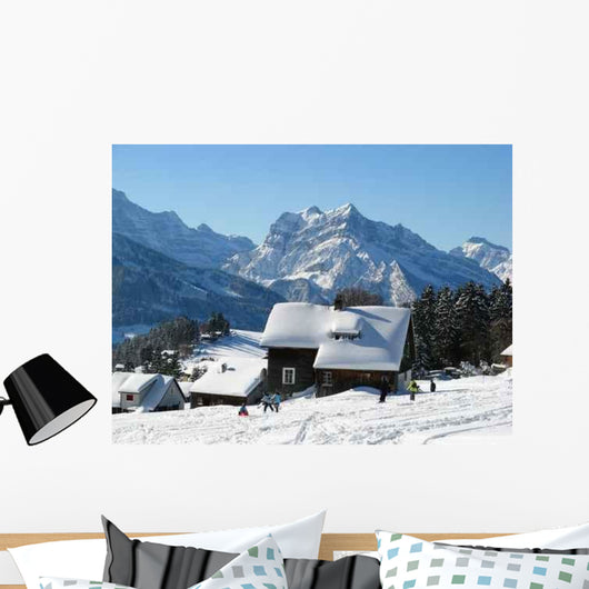 Slope Wall Decal