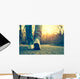 Woman Jeans and Sneaker Wall Decal