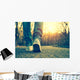 Woman Jeans and Sneaker Wall Decal