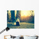 Woman Jeans and Sneaker Wall Decal