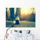 Woman Jeans and Sneaker Wall Decal