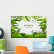 Customizable Jungle Scene Wall Decal