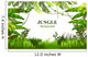Customizable Jungle Scene Wall Decal