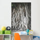 Head Buddha Statue Tree Wall Decal