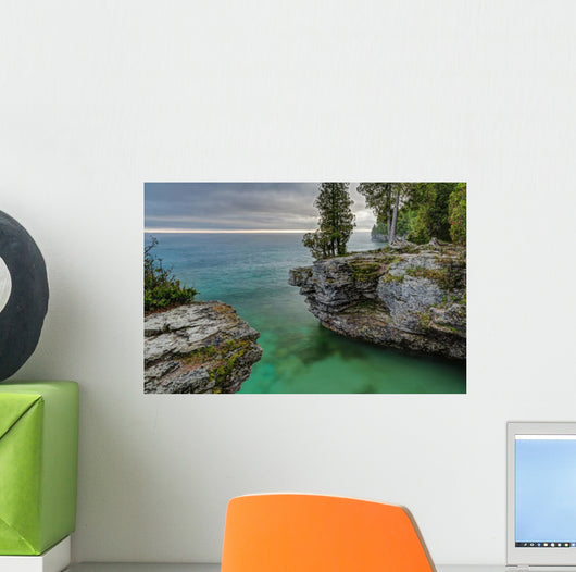 Cave Point Morning Wall Decal
