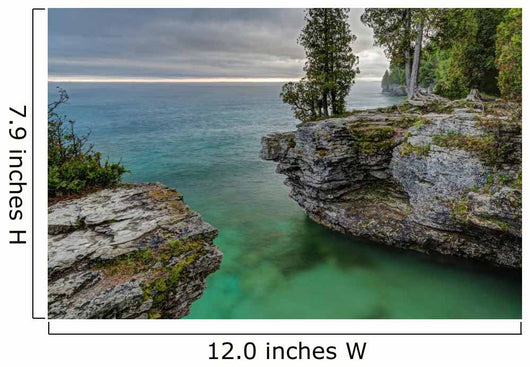Cave Point Morning Wall Decal
