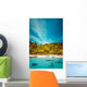 Tropical landscape Wall Mural