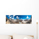 Beautiful Mountain Landscape Wall Decal Panoramic Wall Decal