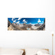 Beautiful Mountain Landscape Wall Decal Panoramic Wall Decal