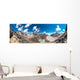 Beautiful Mountain Landscape Wall Decal Panoramic Wall Decal