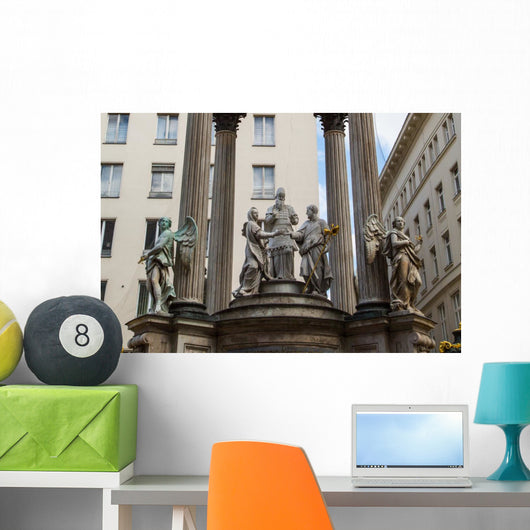 Vermahlungsbrunnen Marriage or Wedding Wall Decal