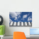 Cereal Silos under Cloudy Wall Decal