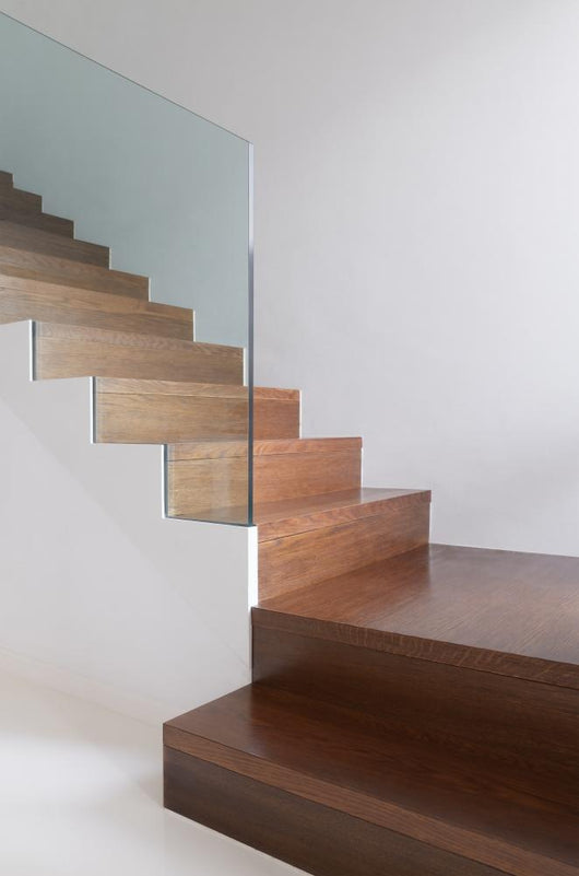 Wooden Stairs Wall Decal