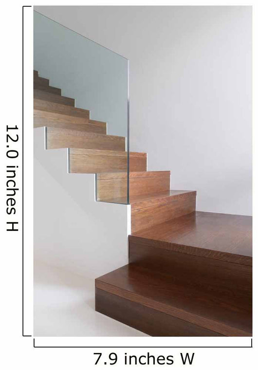Wooden Stairs Wall Decal