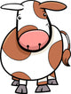 Little Cow or Calf Wall Decal