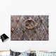 Fragment Ancient Metal Door Wall Decal