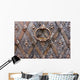 Fragment Ancient Metal Door Wall Decal