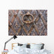 Fragment Ancient Metal Door Wall Decal