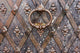 Fragment Ancient Metal Door Wall Decal
