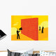 Shouting Brick Wall - Wall Decal