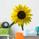 Bright Yellow Sunflower Bloom Wall Decal