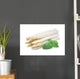 Fine Grown White Asparagus Wall Decal