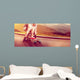 Longboard Cruising Wall Decal