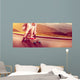 Longboard Cruising Wall Decal